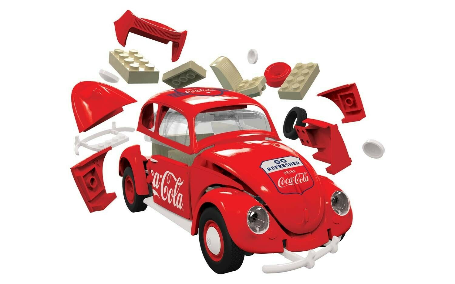 J6048 Сборная модель Автомобиля QUICKBUILD CC VW Beetle Airfix