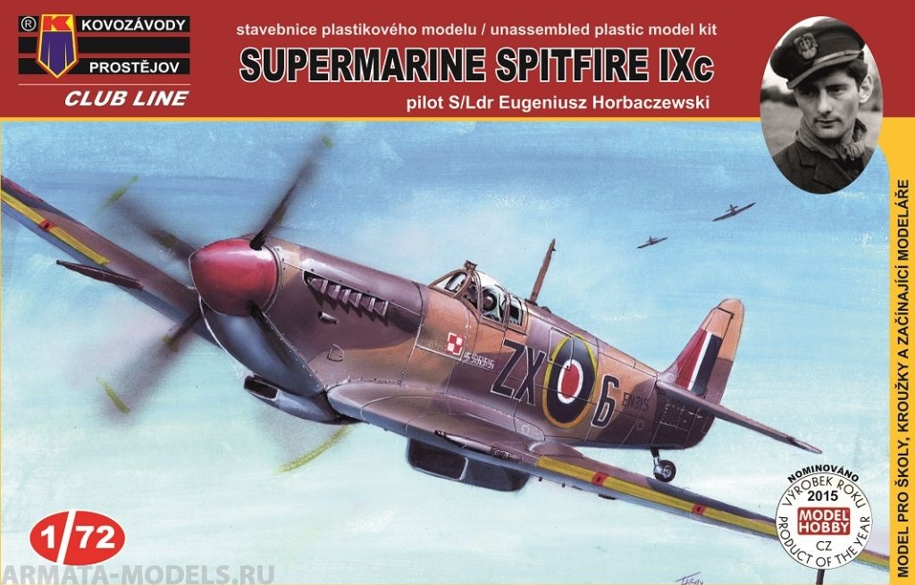 CLK0004 Spitfire Mk .IX KP Models