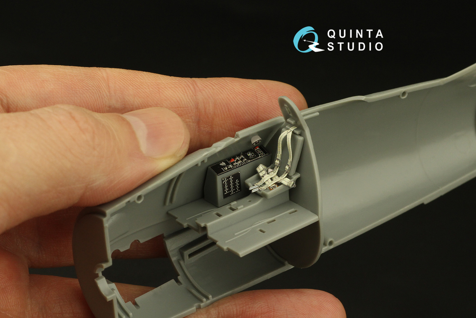 QD48365 3D Декаль интерьера кабины F8F-1 Bearcat (Hobby Boss)