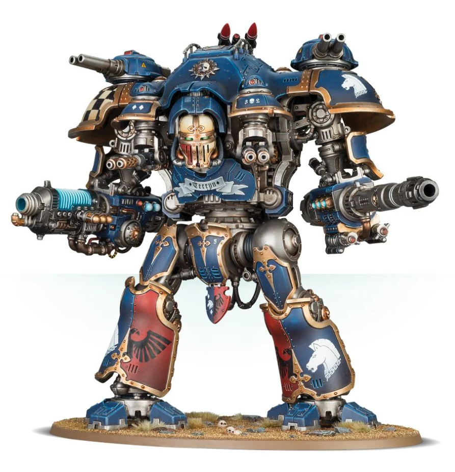 54-16 Набор Имперские Рыцари. Рыцарь Кастеллан (Imperial Knight Castellan)