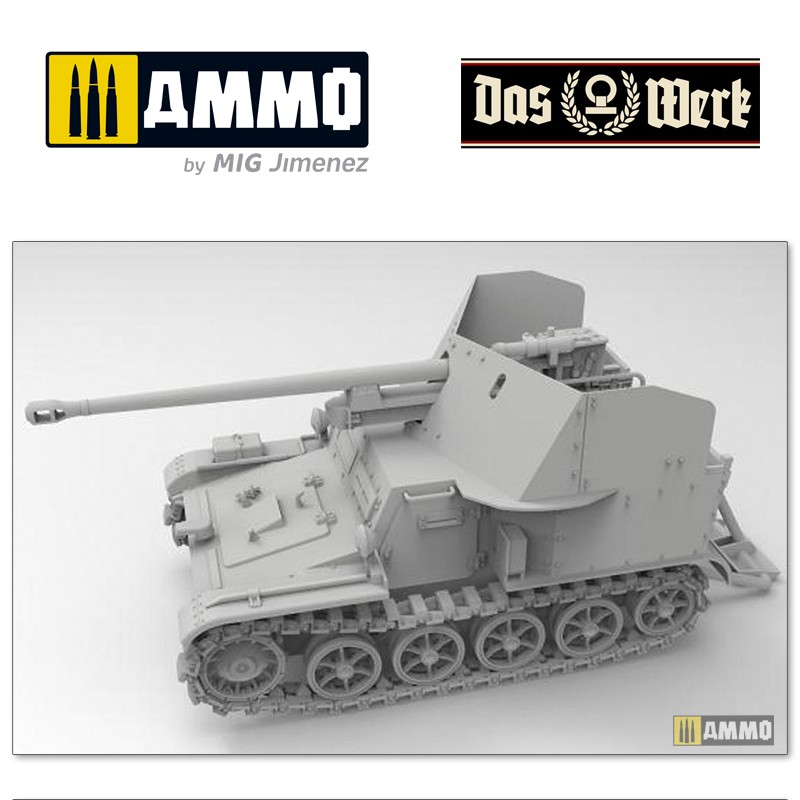 DW35017 Сборная модель Pz.Sfl. Ia 5cm Pak Das Werk