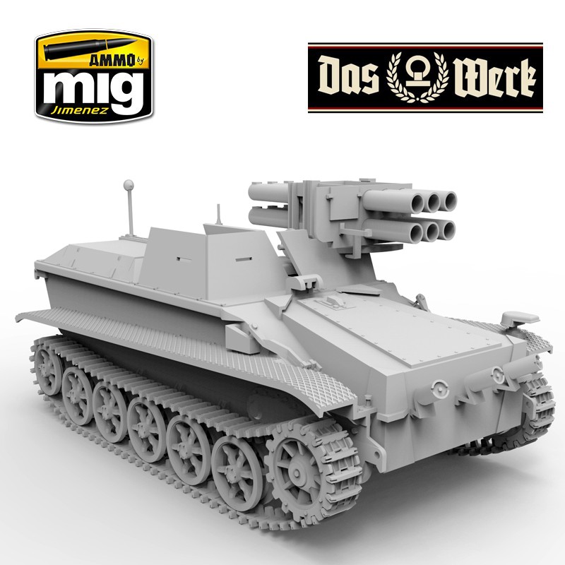 DW35008 Сборная модель Borgward IV Panzerjager Wanze Das Werk