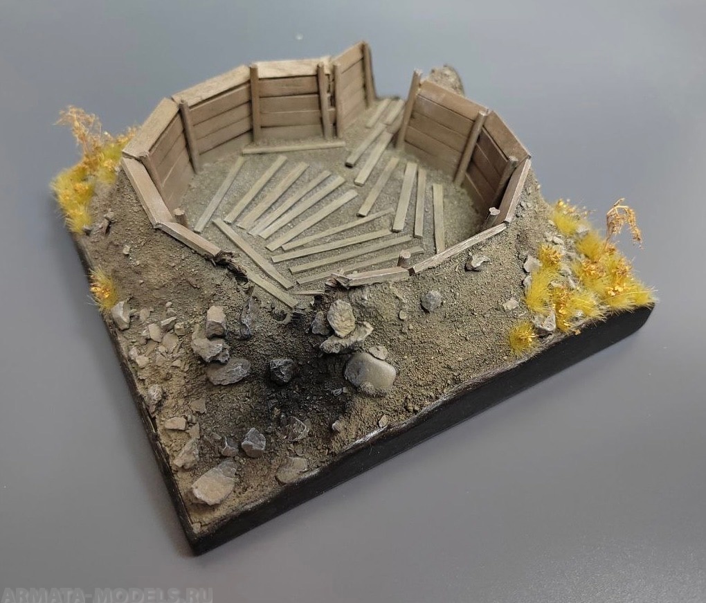 HM01047 Орлиное гнездо (16*16см, масштаб 1/35)