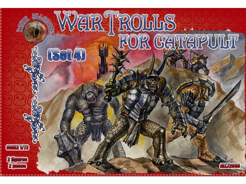 ALL72033 Фигуры War Trolls for Catapult 1/72