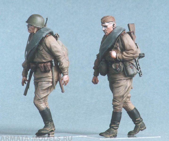 Т-35038 Советские пехотинцы II (Курск, 1943 г) (2) Tank