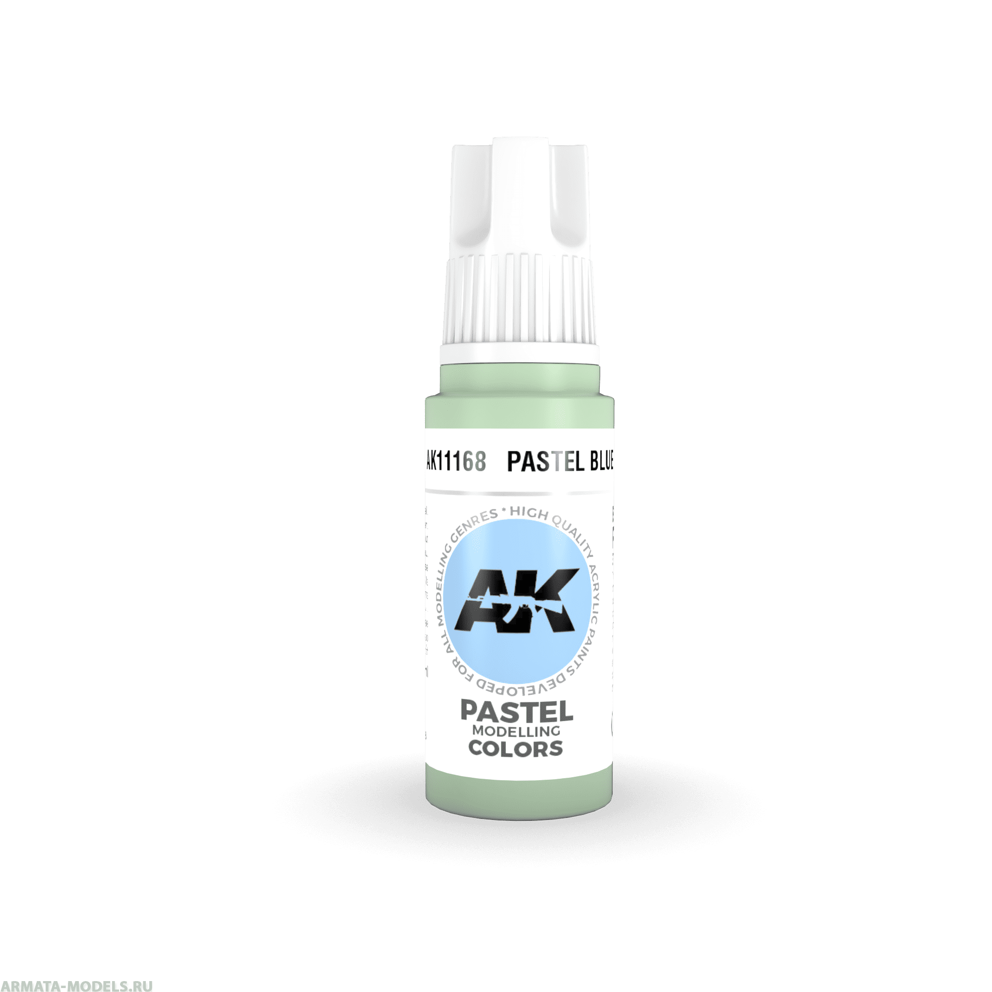 AK11168 Краска акриловая Pastel Blue 17ml