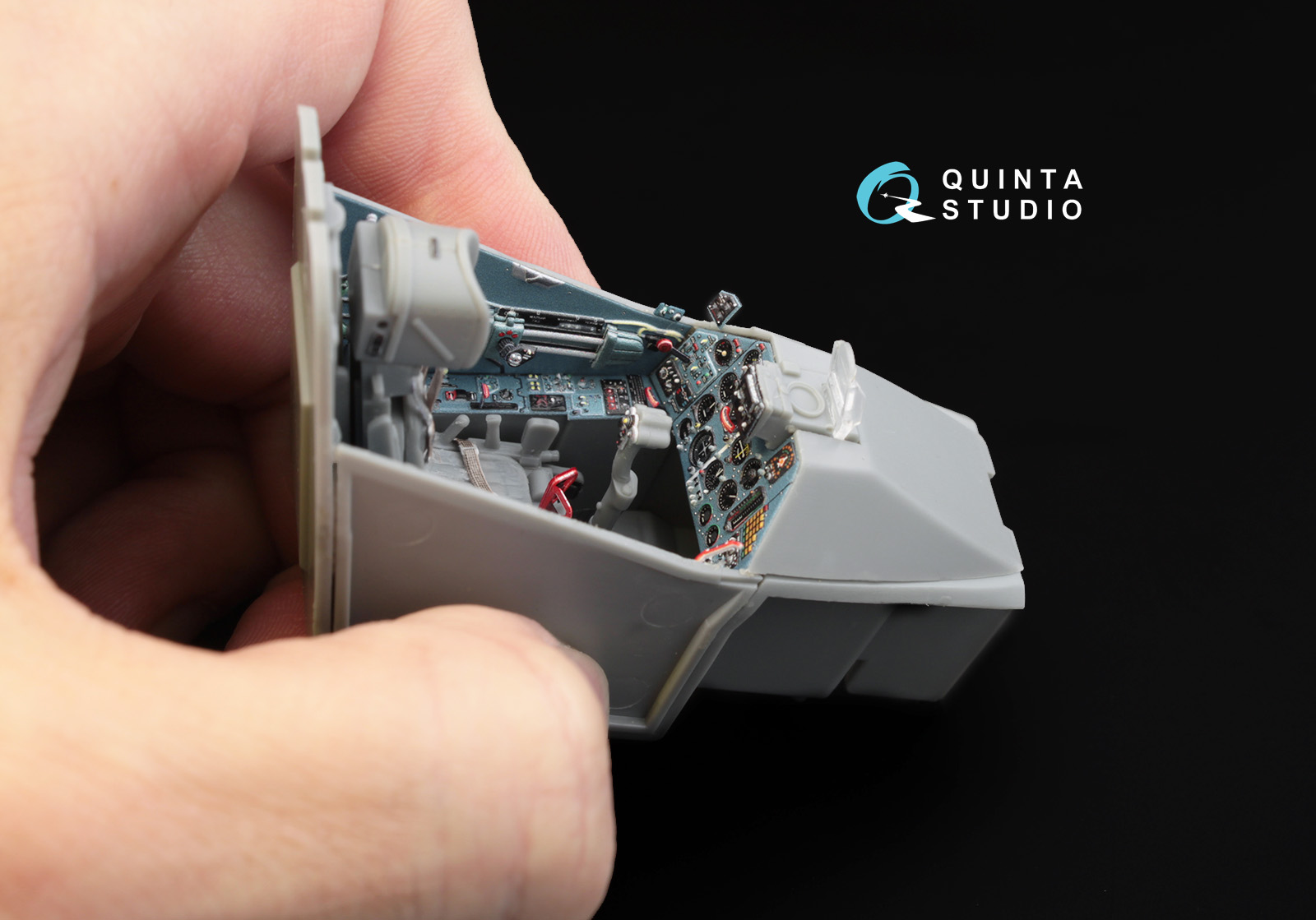 QD32001 1:32 3D Декаль интерьера кабины  Су-25 (для модели Trumpeter)