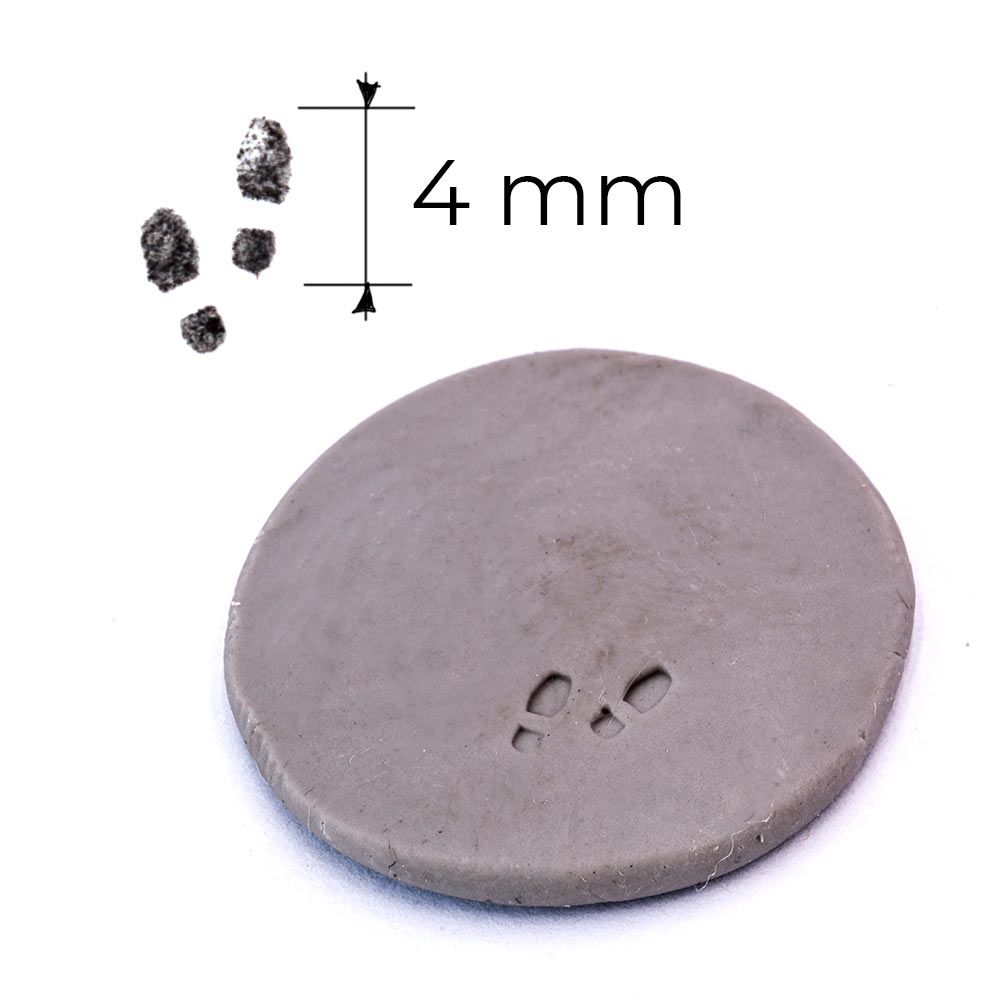 T-091 Штамп Гладкие подошвы, размер XS