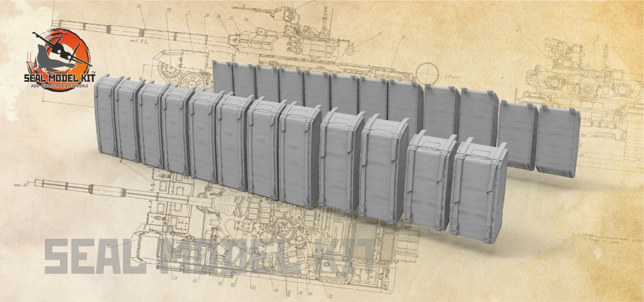 smk35007 мягкая броня для т-72б3