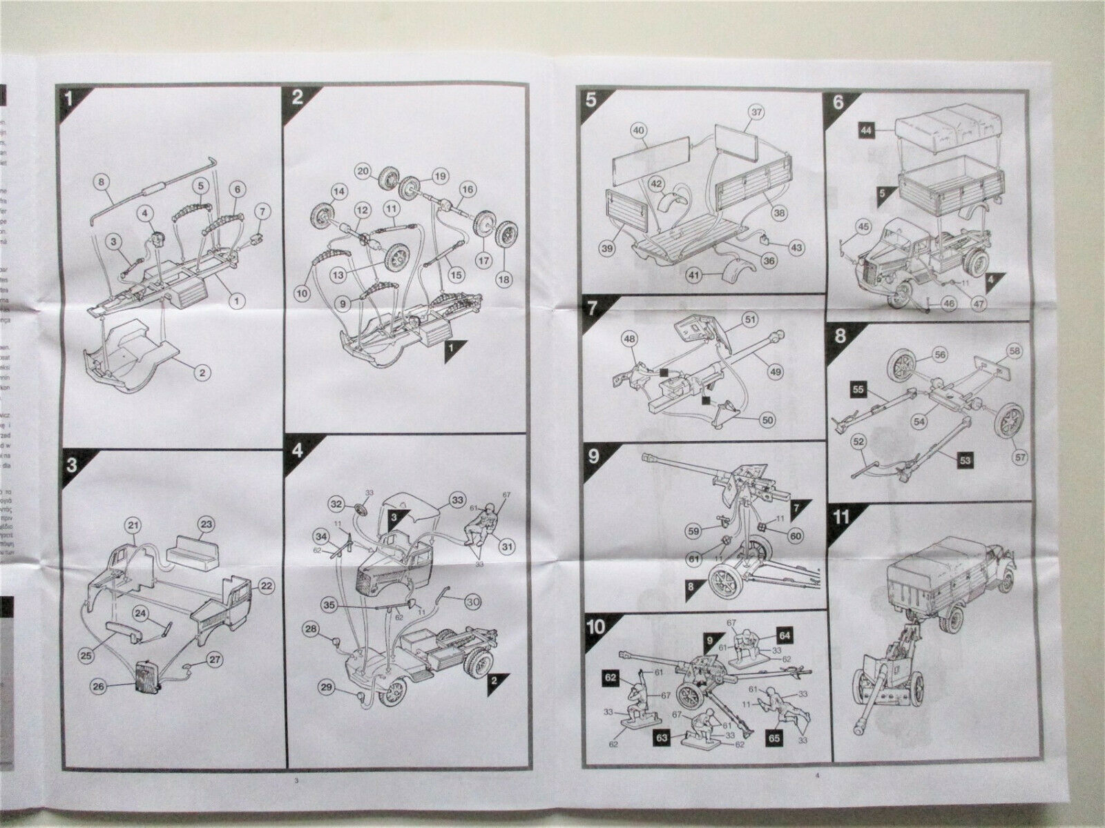 A02315V Сборная модель Пушки и тягача Opel Blitz & Pak 40 Gun Airfix