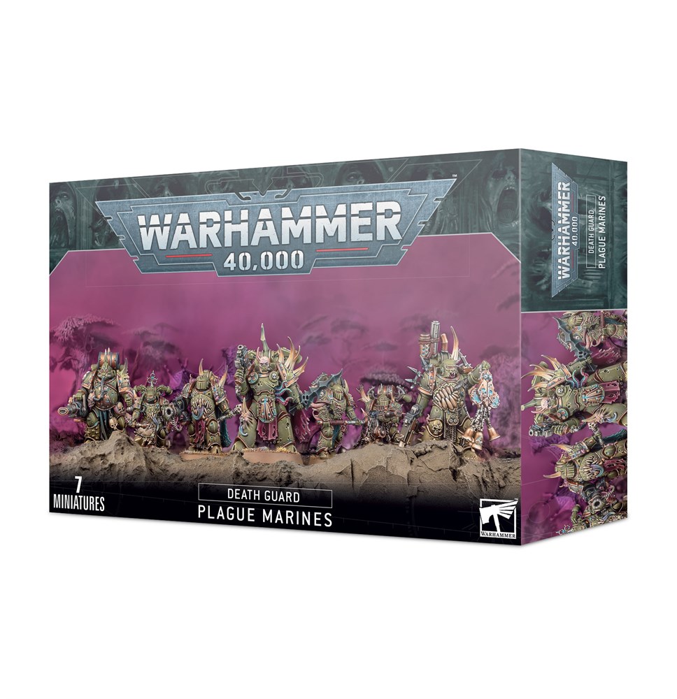 43-55GW Набор Чумные Десантники Гвардии Смерти (WH40K: Death Guard Plague Marines)
