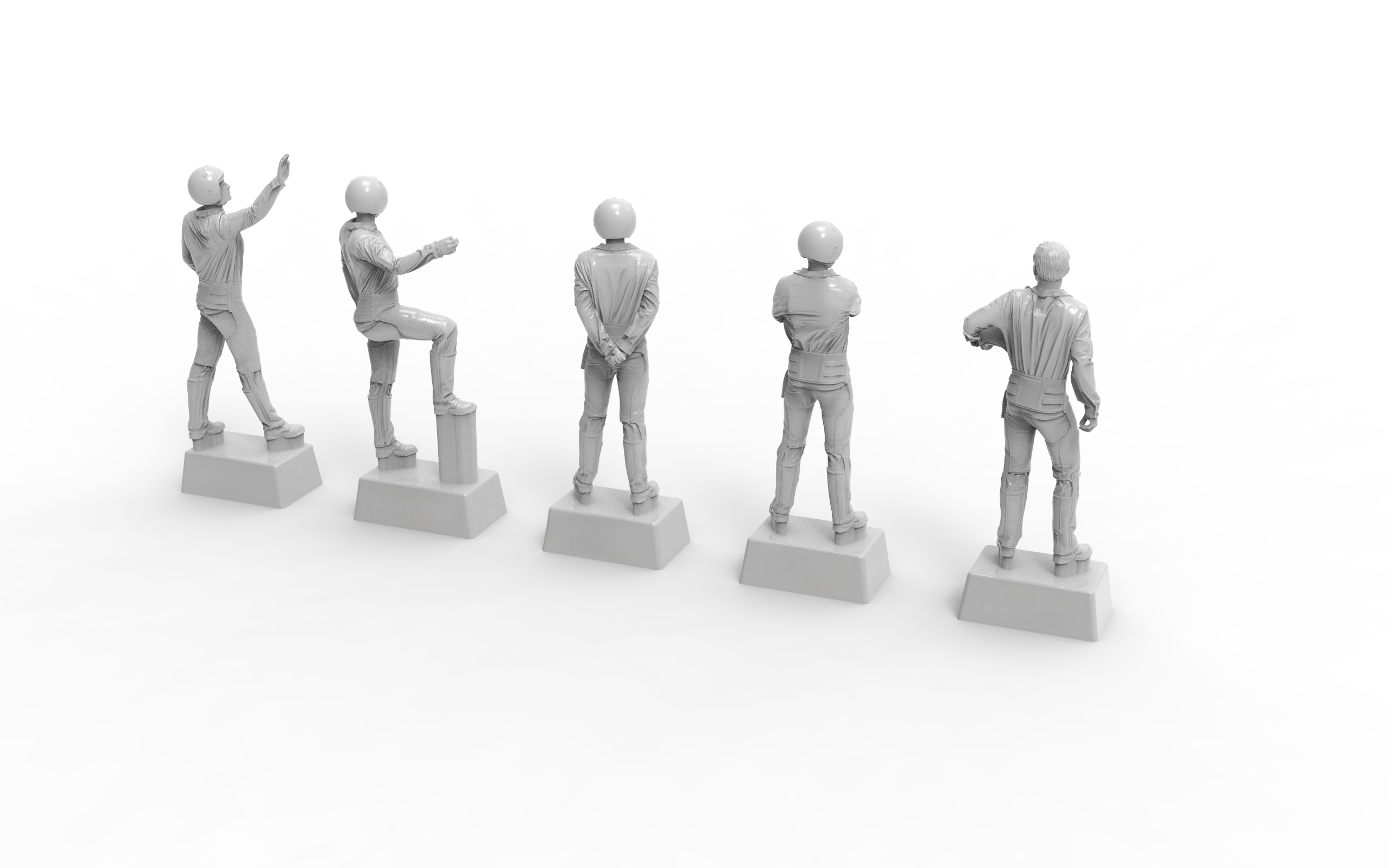 72128-1TMP ПИЛОТЫ ВКС РФ (ППК-3, ЗШ-7). Набор  №22 Temp Models