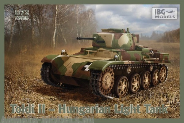IBG72028 ТанкToldi II Hungarian Tank IBG models