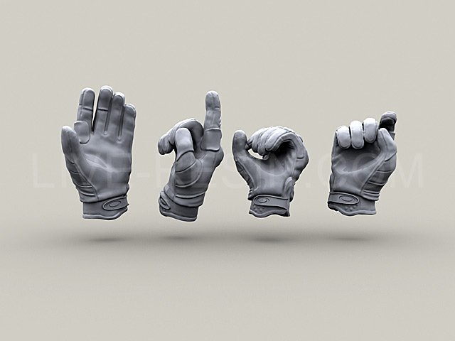 LRE35122 Штурмовые перчатки Oakley Factory Pilot SI