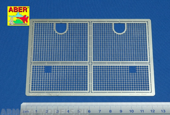 ABR-16-003  Дополнения для  Tiger I, Ausf.E – Early version – Grills для Tamiya 1/16