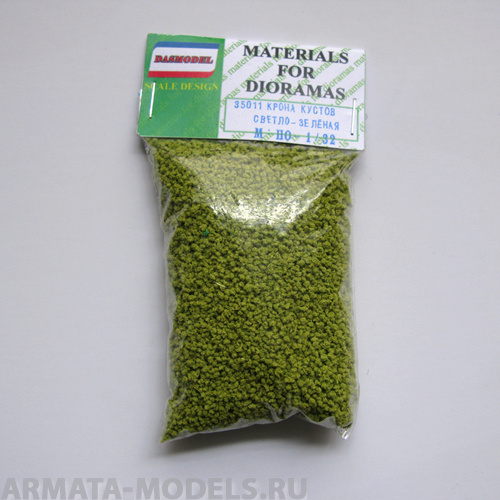 35011 Крона кустов светло-зеленая