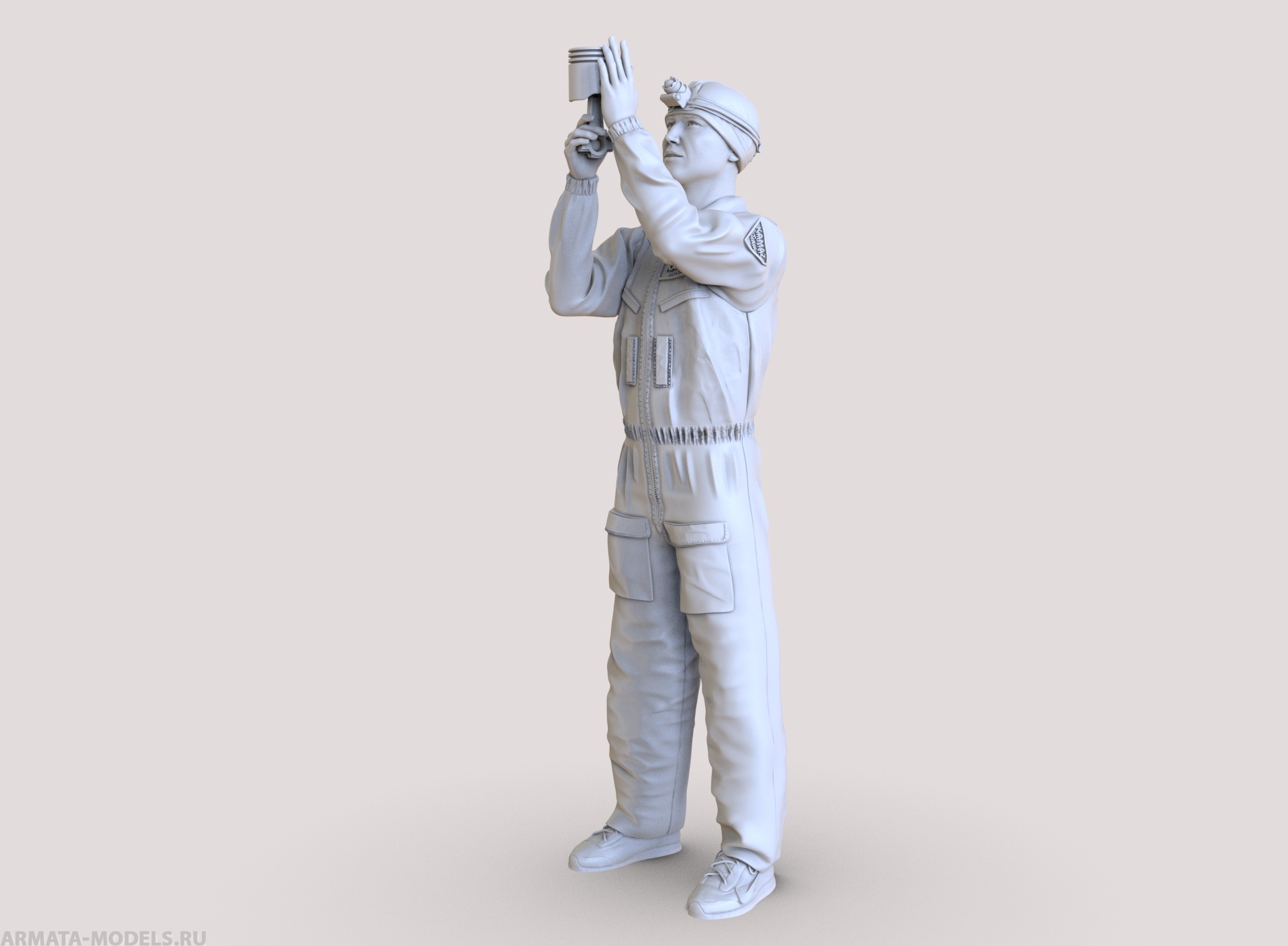 AM35624 Техник КАМАЗ Мастер с поршнем Arma Models