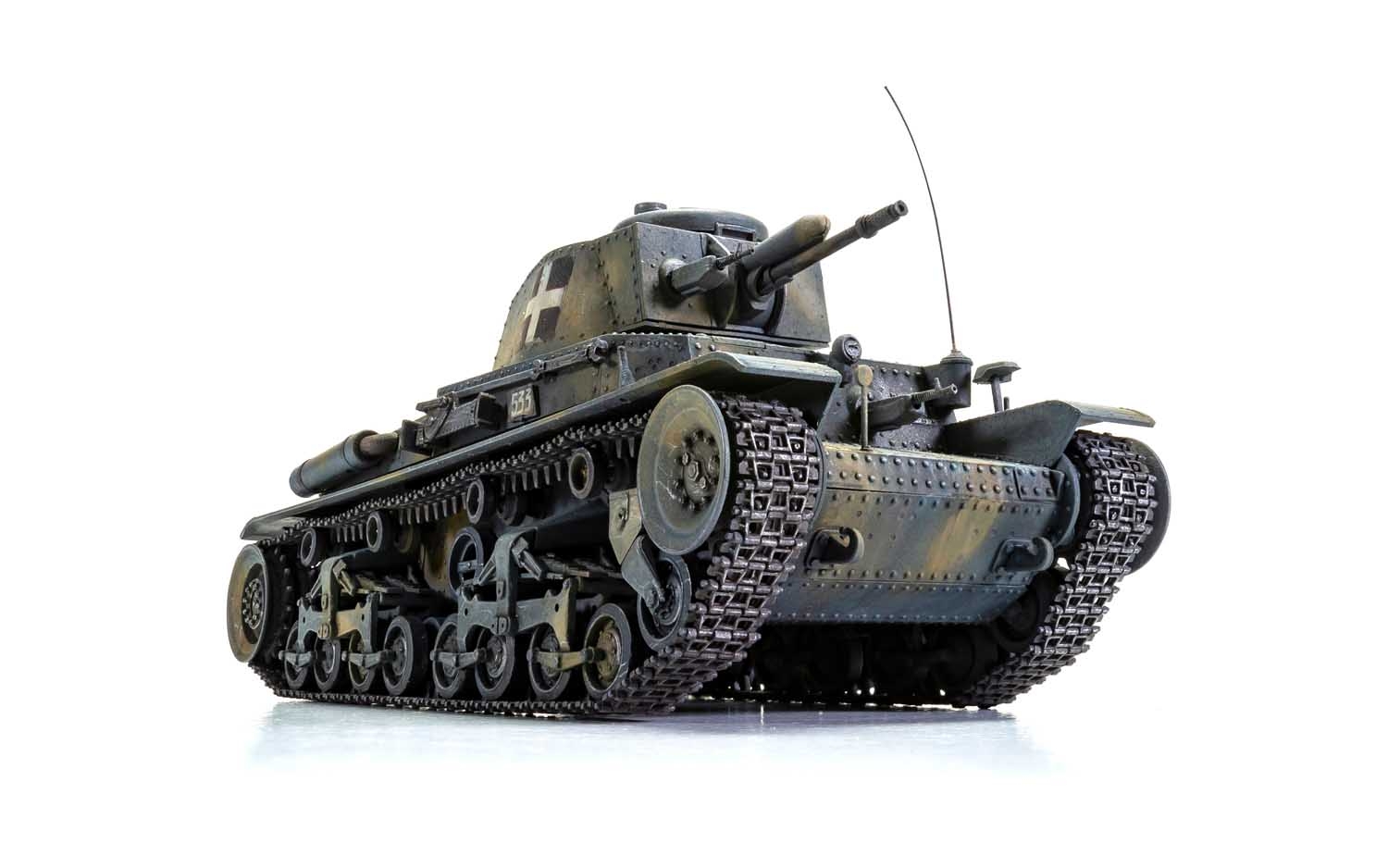 A1362 Сборная модель Танка German Light Tank Pz.Kpfw.35 (t) Airfix