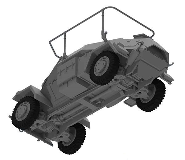 48192 Sd.Kfz.223, Германский бронеавтомобиль радиосвязи ІІ МВ ICM