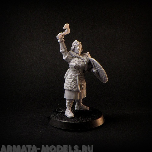 BV-gudrun Игровая миниатюра  chief of shield maidens главный дев-воительниц BROTHER VINNI's