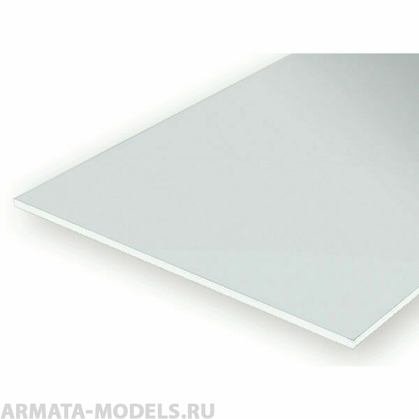 EVG9902 Пластик полупрозрачный синий, 0,25 мм, 2 лист/уп, 15х30 см