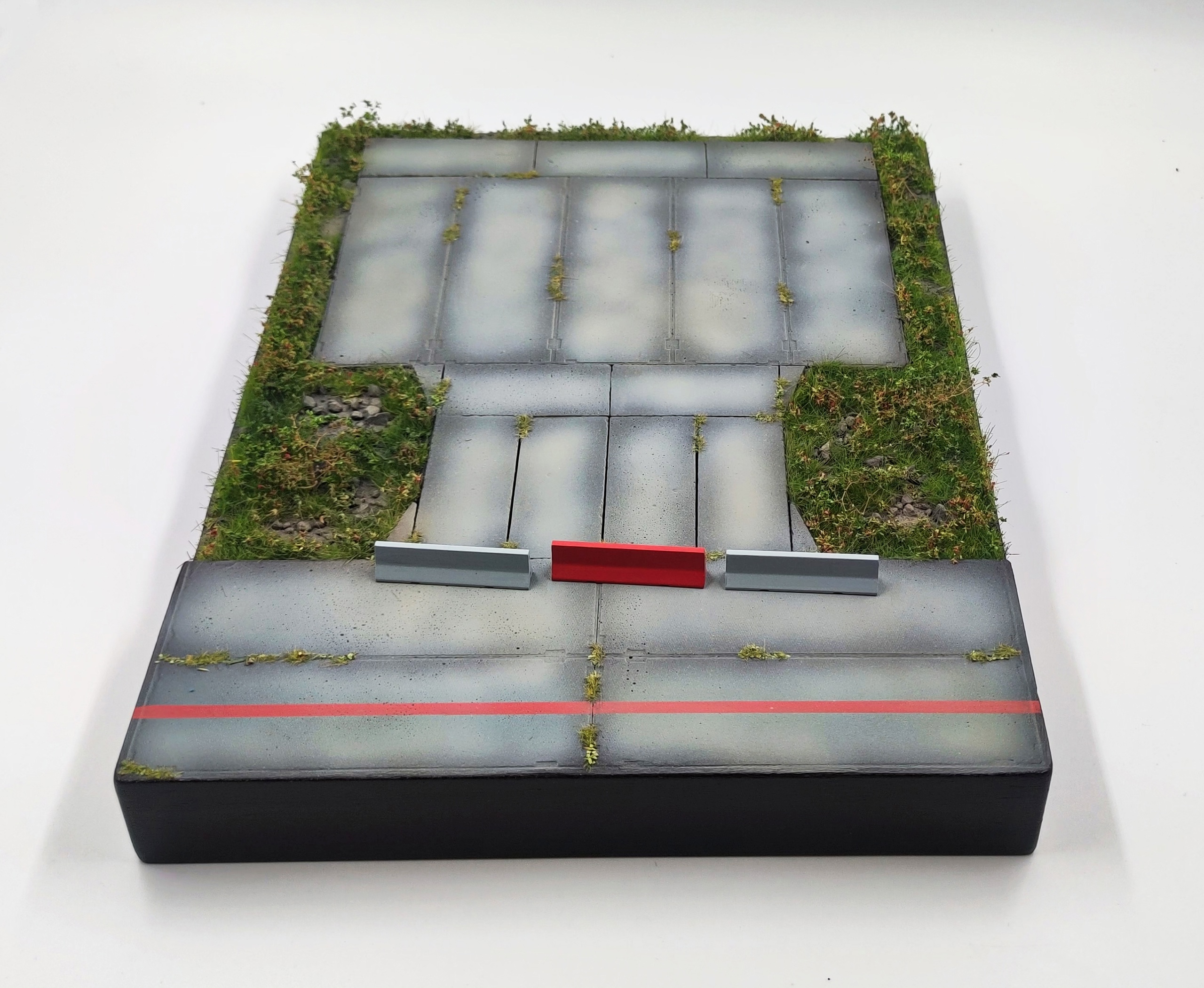 HE-48041 Подставка площадка лето (Аксессуары неокрашенные в комплекте) Размер 35х25см