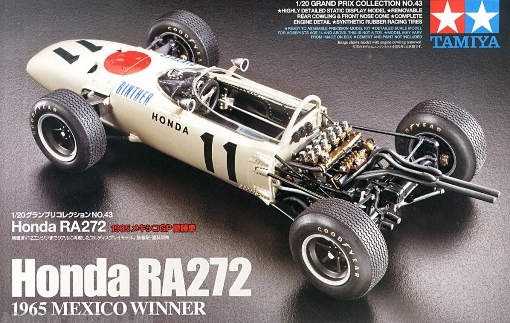 20043 Honda F1 RA272 Tamiya