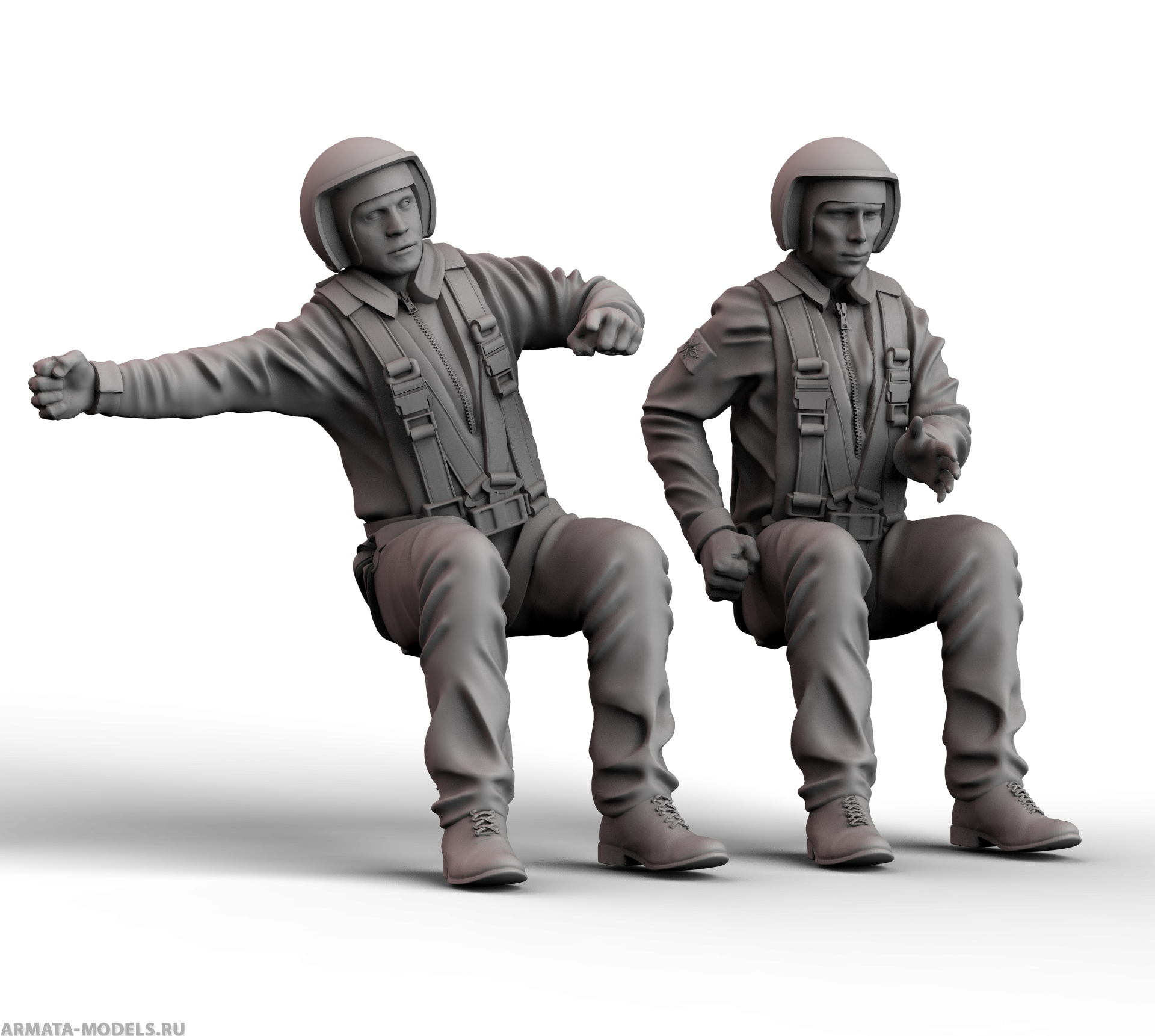 AM4882 Пилоты МИ-24П набор №3