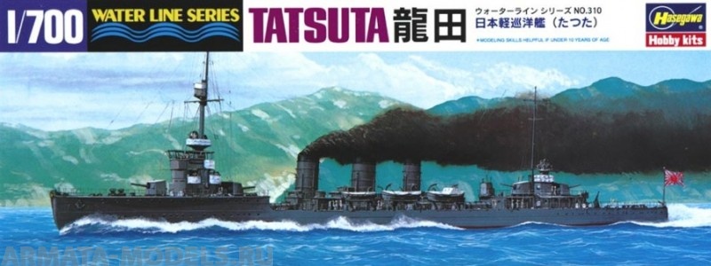 49310 Корабль IJN HEAVYCRUISER TATSUTA Hasegawa