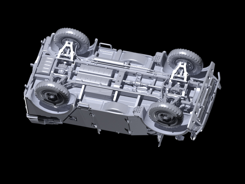 35505 Horch 108 Typ 40, Германский армейский автомобиль ICM