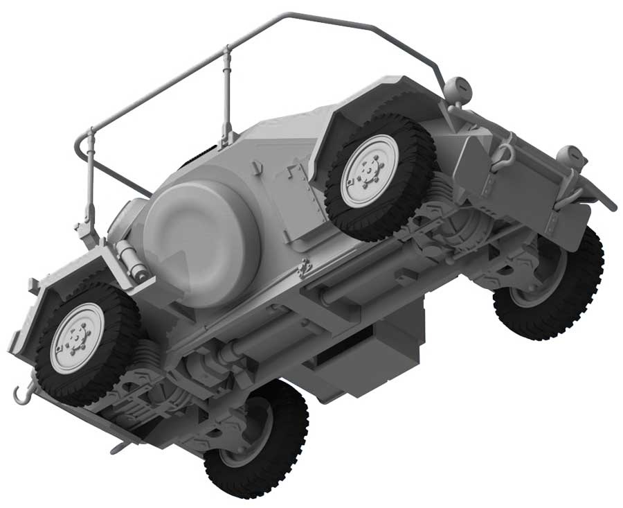 48194 Sd.Kfz.261, Германский бронеавтомобиль радиосвязи ІІ МВ ICM