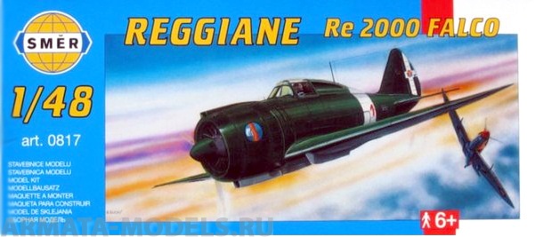 0817SM Самолёт  Reggiane Re 2000 Falco (1:48) Smer