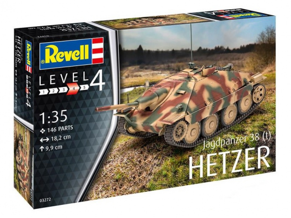 03272 Истребитель танков Jagdpanzer 38 t Revell