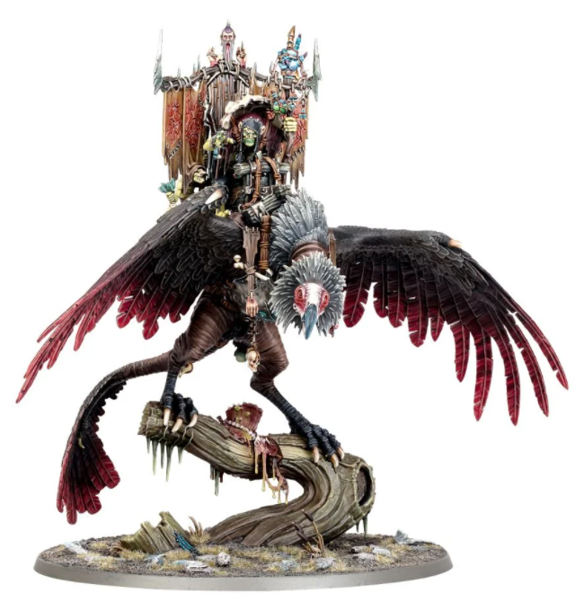 89-73GW Набор Боевые Кланы Орруков. Гобспракка, Голоса Морка (Orruk Warclans Gobsprakk the Mouth of Mork)