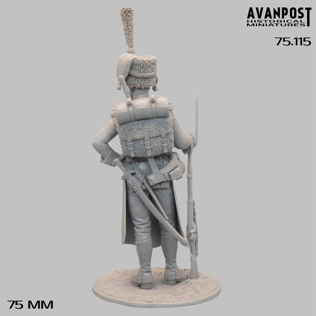 75.115АП Сапёр французской лёгкой пехоты, 1812 Аванпост