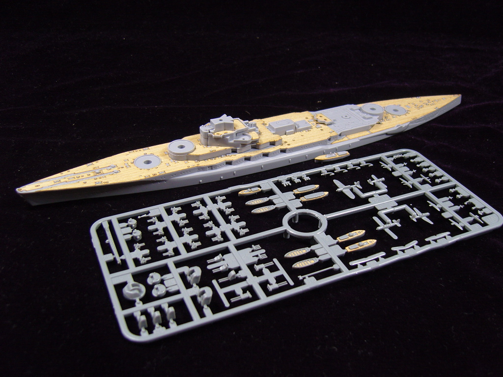 AW20010 Деревянная палуба для IJN Nagato