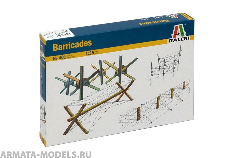 Набор фигурок 401ИТ Аксессуары Barricades Italeri
