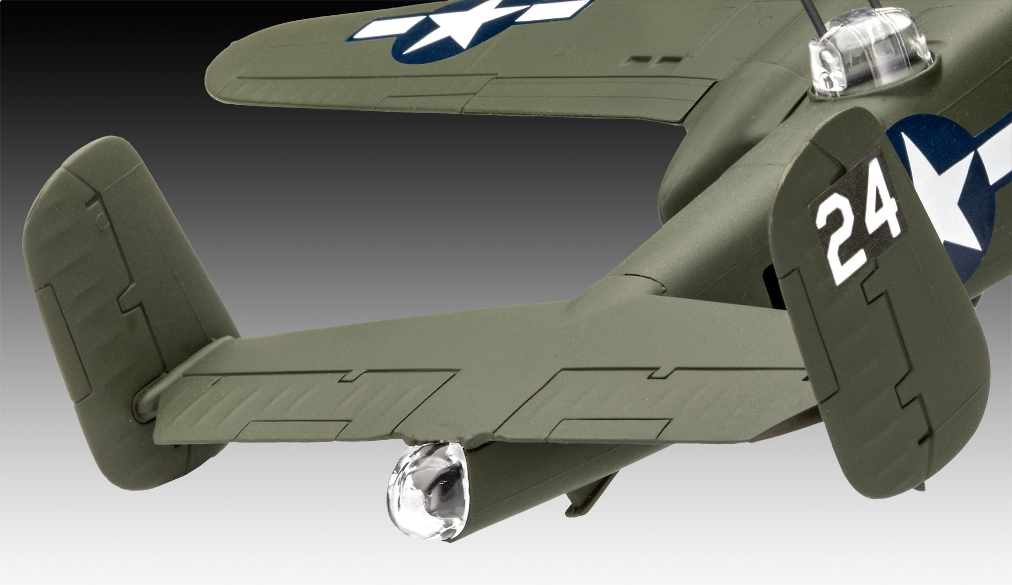 03650RE Американский бомбардировщик B-25 Mitchel easy-click system Revell