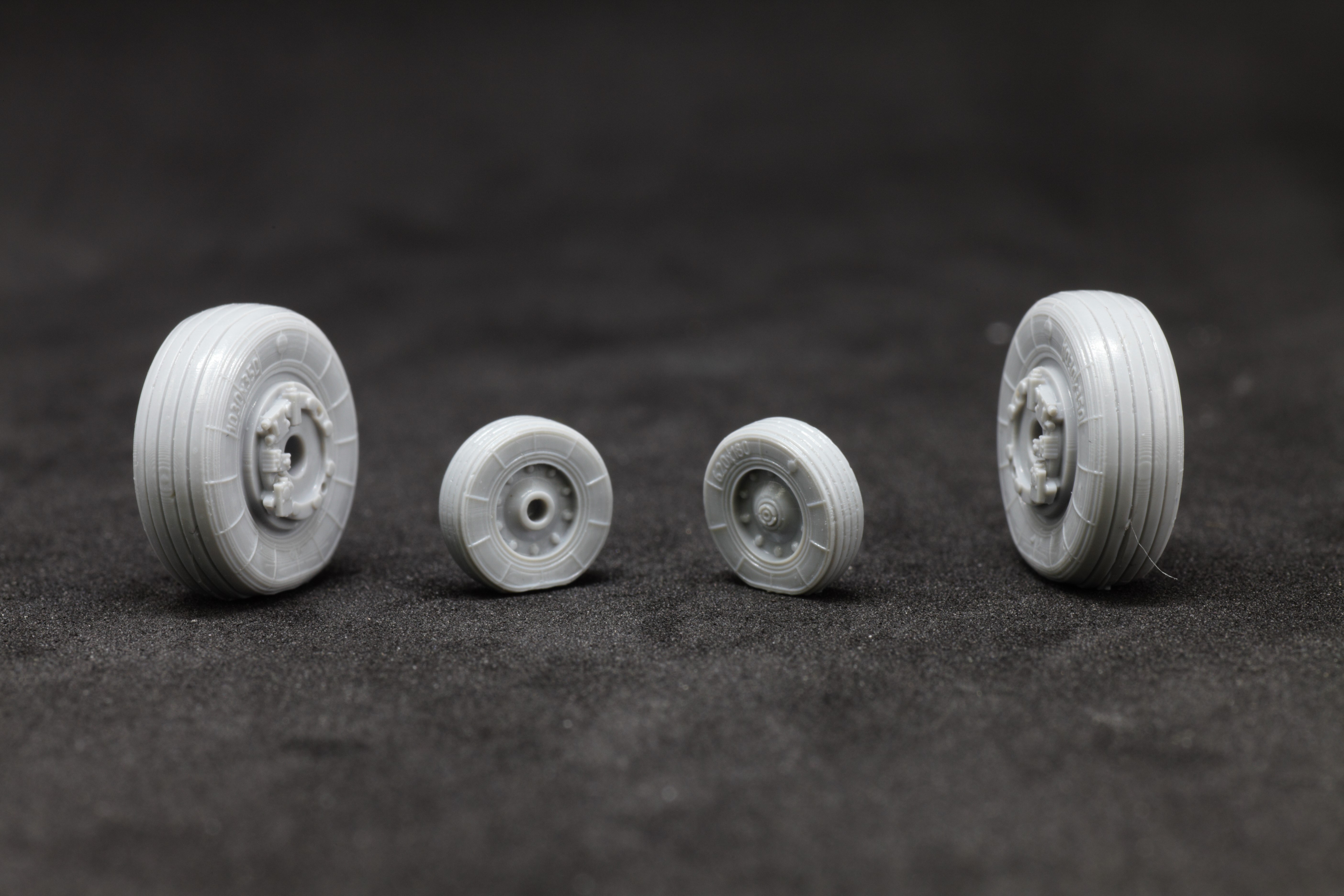 AM7216 Колеса  под нагрузкой для Су-33, Су-30, Су-30СМ, Су-35С, Су-27М, Су-57, С-70 Охотник