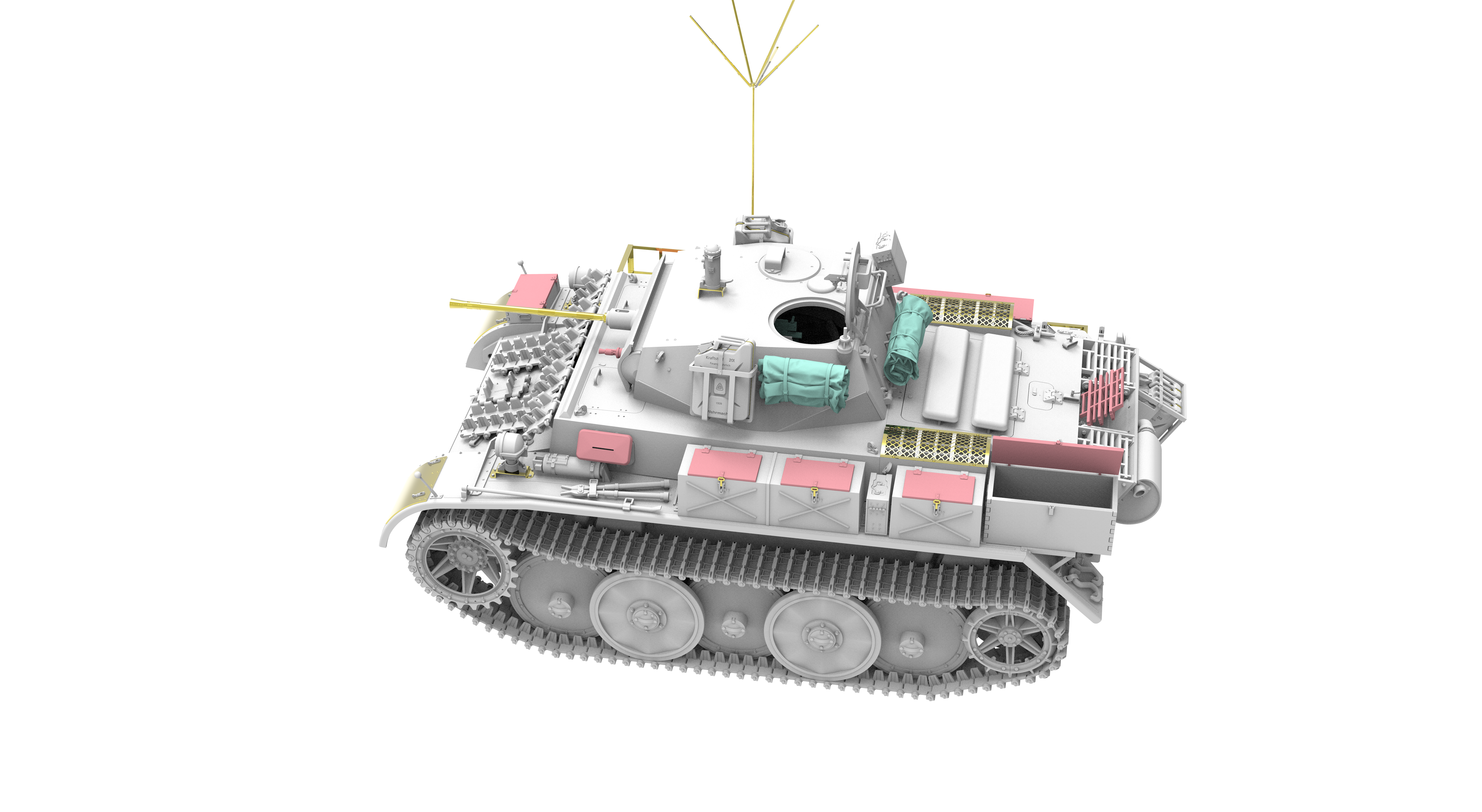 BT-018  Pz.Kpfw.II Ausf.L Luchs Late Production BORDER MODELS