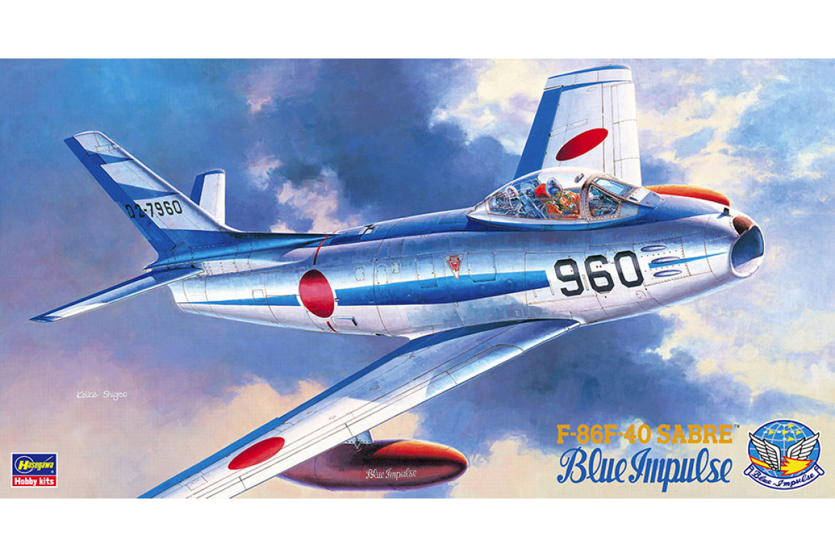 07215HG Самолет FHG 86FHG 40 BLUE IMPULSE Hasegawa