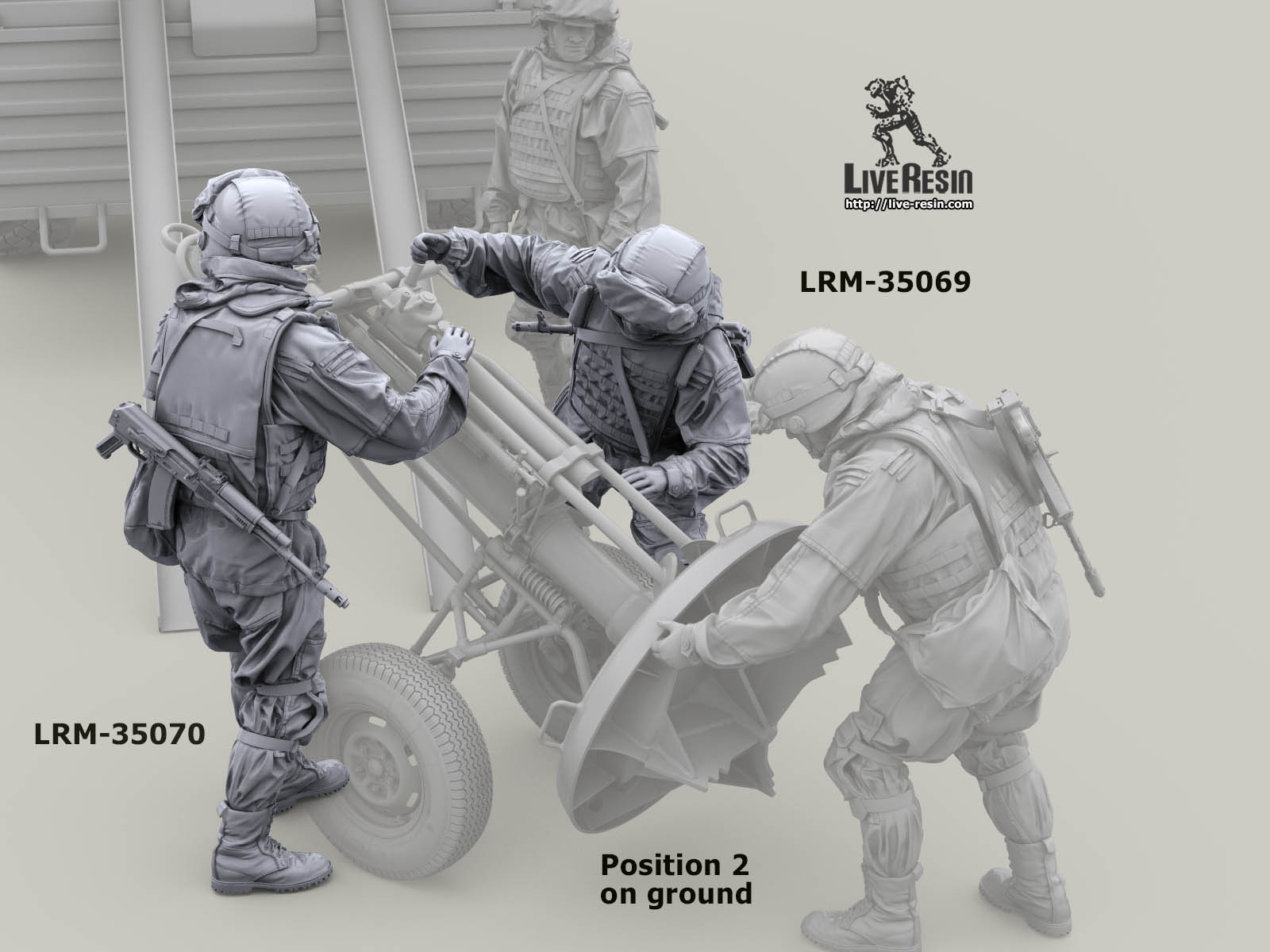 LRM35070 Современный солдат Российской Армии - Минометчик - 23 