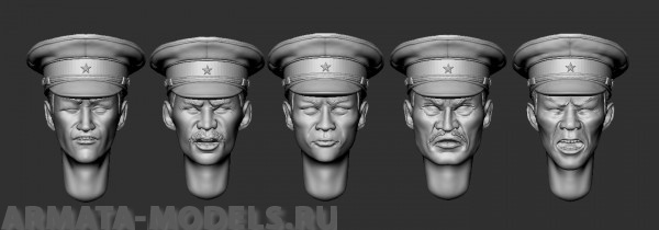 ARM356086 Офицеры Квантунской армии ARMOR35