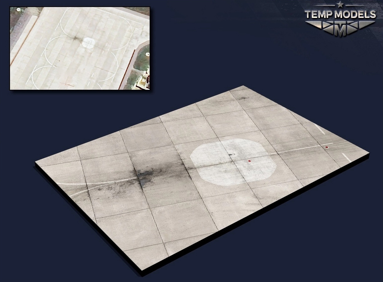 48175-1TMP Подставка "Современный аэродром" (Не для свободной продажи)