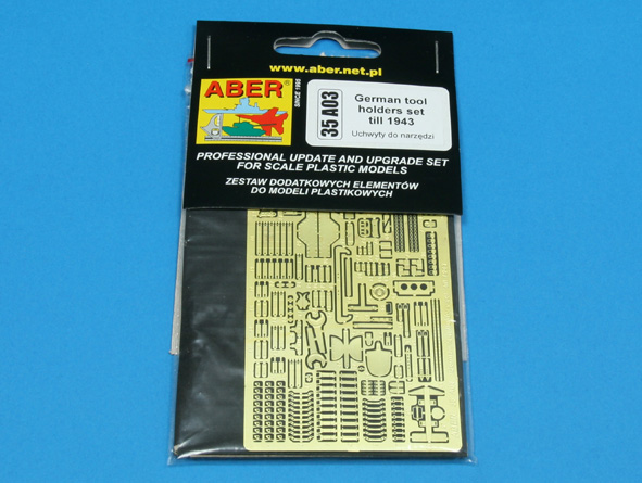 ABR-35-A03  Дополнения для  German tool holders set till 1943 для  1/35