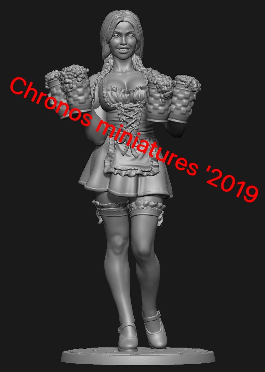 CHM-75032. Oktoberfest. 75 мм. Материал - смола. Chronos Miniatures