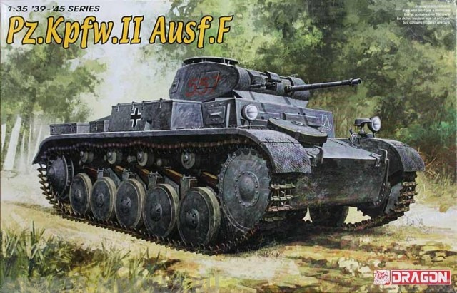 6263Д Танк Pz.Kpfw.II Ausf.F Dragon