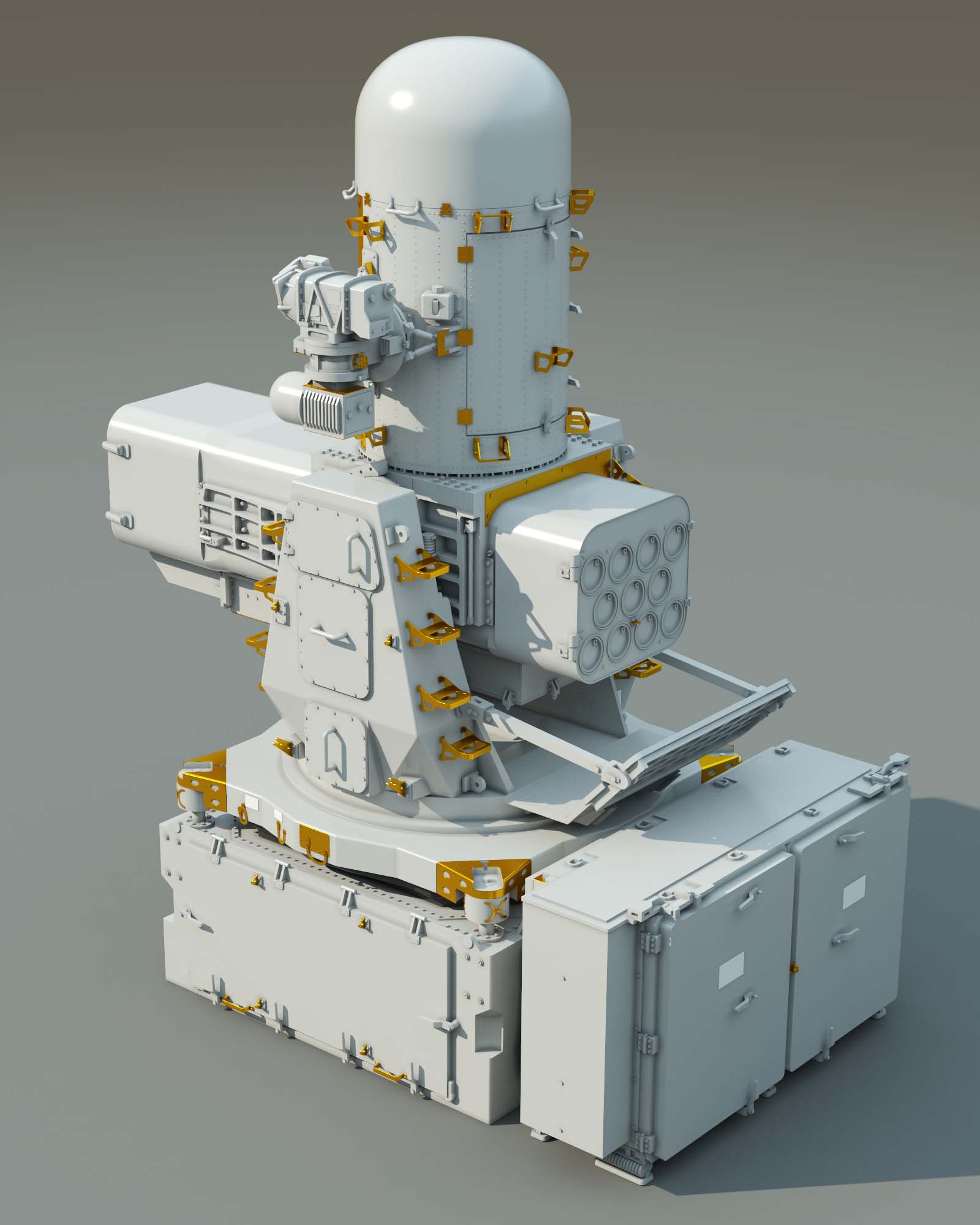 35004RPG Зенитная система ВМС США SeaRAM US Navy SEARAM close-in weapon system RPG Model