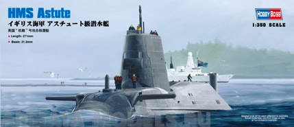 83509 Подводная лодка HMS Astute Hobby Boss
