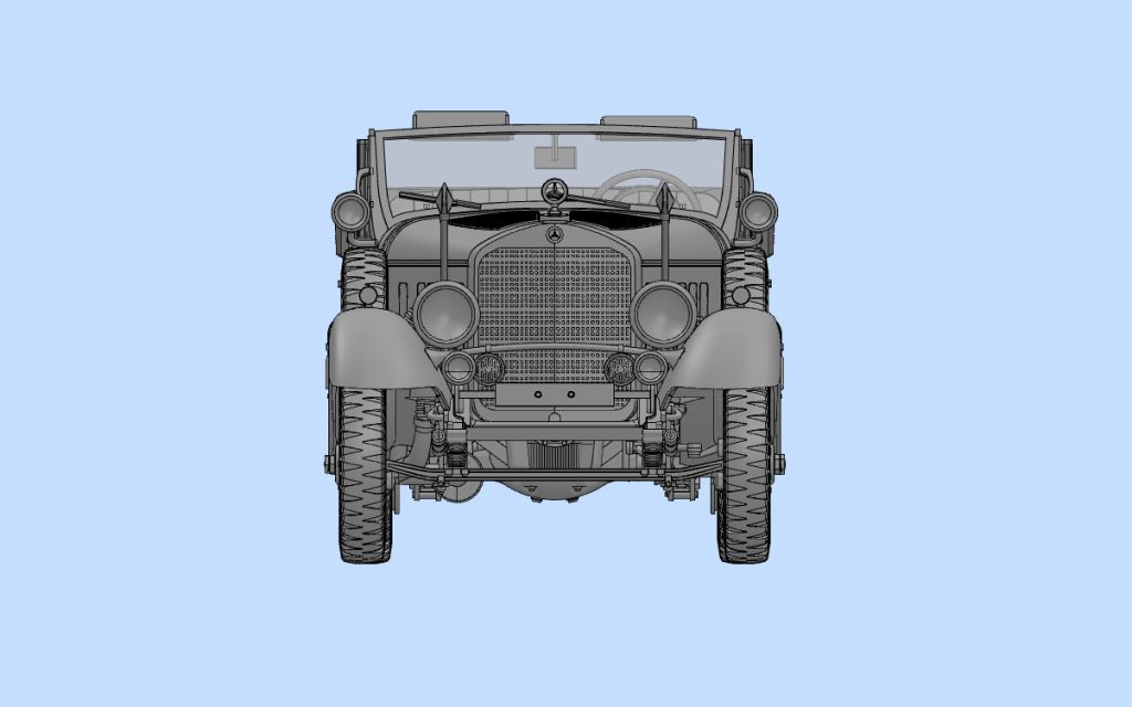 35538 Typ G4 (Kfz.21), Германский штабной автомобиль ІІ МВ ICM